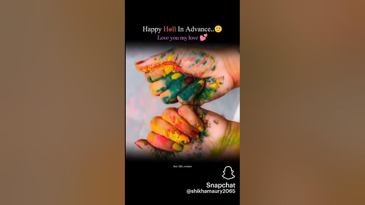 happy holi baby
