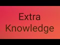 Extra knowledge com