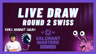 Sliggy Reacts To The Masters Santiago Swiss Stage Round 2 Live Draw