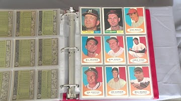 My 1961 Topps set to date • The Vintage Composer