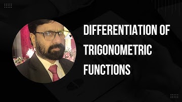 Differentiation of trigonometric Functions #diploma #mathematics #derivation #differentiation
