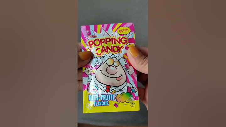 Popping Candy Tutti-Frutti Flavour #candy #shorts