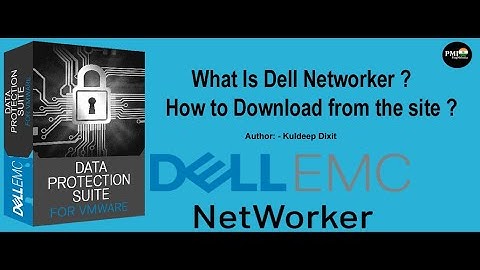 What is Networker backup & How to download from the Dell site step by step?
