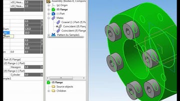 Assembly parametrization in KOMPAS-3D