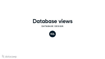 Database Views | SQL