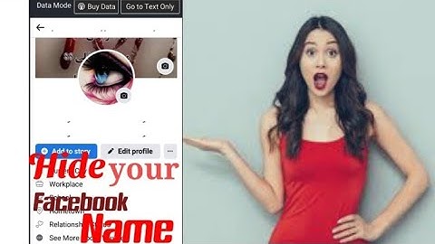 How to Hide your facebook name | #Blank Facebook Name | #Invisible #Facebook name/hide Facebook name