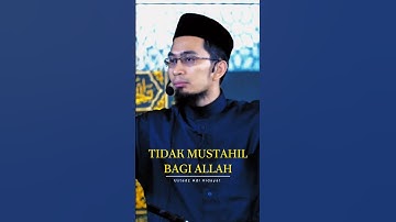 Tidak ada yang mustahil bagi Allah✅#ustadzadihidayat