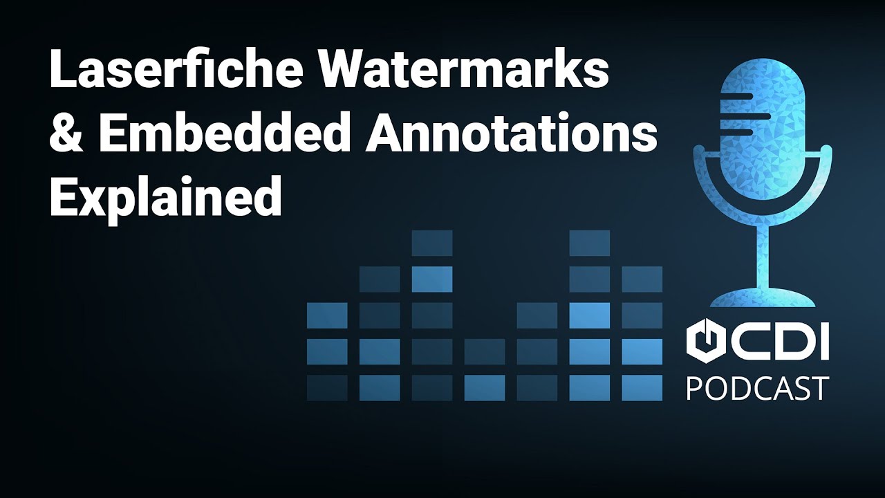 Laserfiche Watermarks & Embedded Annotations Explained