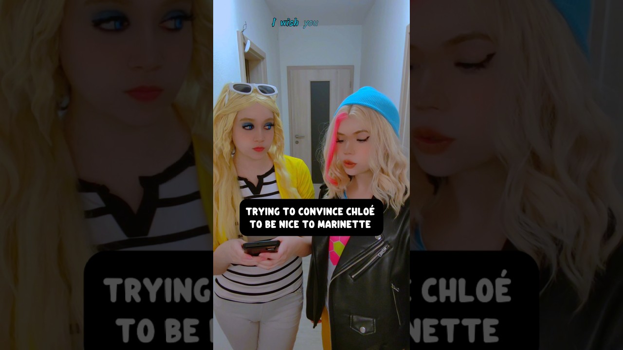 I wish you well IN HELL | Chloé & Zoé @nikkihatsunecosplay #miraculous #cosplay #shorts