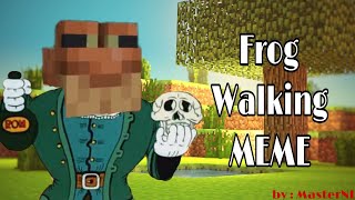 Dr Frog Walking |⚠️FLASH VIOLENT EPILEPTICS CHECK THE DESCRIPTION⚠️| MEME DR LIVESEY l Minecraft |