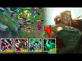 BLOOD SUCKING ILLAOI WILL 1V5 MELT YOUR WHOLE TEAM! (AND NEVER DIE) - League of Legends