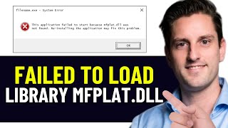 HOW TO FIX FAILED TO LOAD LIBRARY MFPLAT.DLL 2026! (FULL GUIDE)
