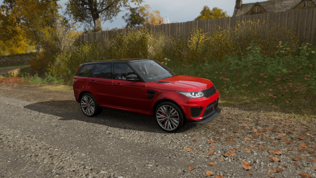 range rover forza horizon 4