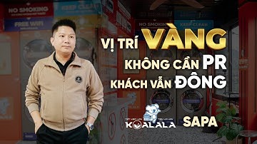 Giặt sấy tự động giữa Sapa – Mới mở đã kín khách!