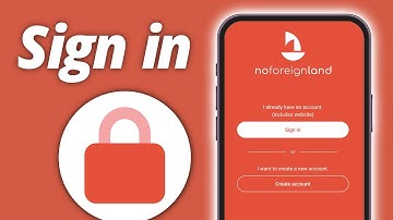 How to sign in to NOFOREIGNLAND