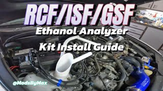 ModsbyMax RCF/ISF/GSF Ethanol Analyzer kit install Tutorial