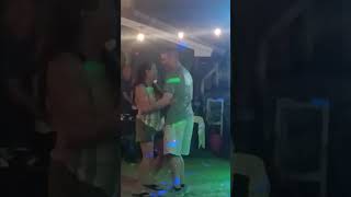 Engagement at Garden City Beach Bar with HWY 17