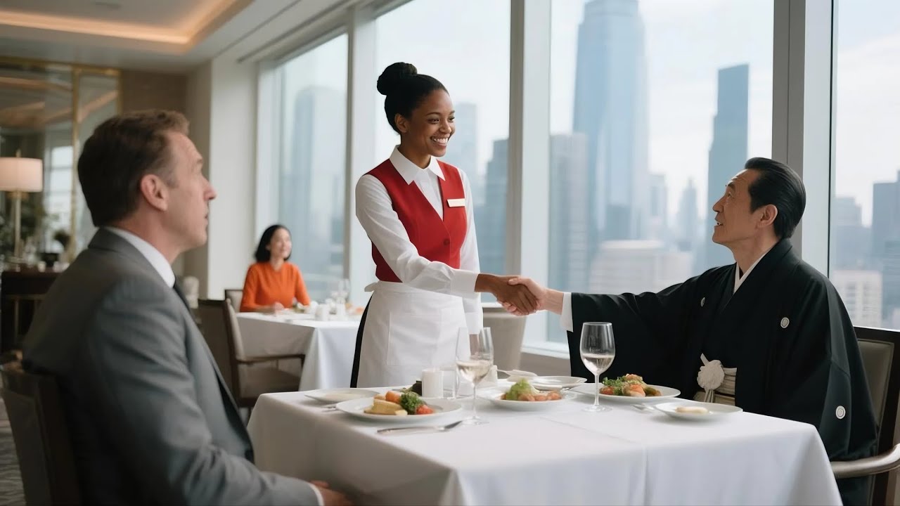 Billionaire Panics Without A Translator – Then The Waitress Help Complete A BILLION-Dollar Deal And