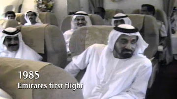 First Emirates Flight | Milestone series - 1985 | Emirates Airline