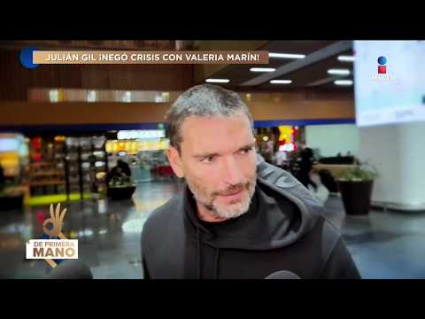 ¡Julián Gil NIEGA CRISIS MATRIMONIAL con su esposa, Valeria Marín! | De Primera Mano