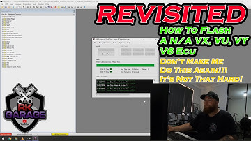 Revisited - How To Flash Tune A NA VX,VU,VY V6 ECU Revisited