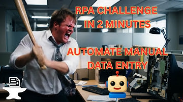 Automate Manual Data Entry from CSV / Excel (RPA Challenge - 2 minute setup)