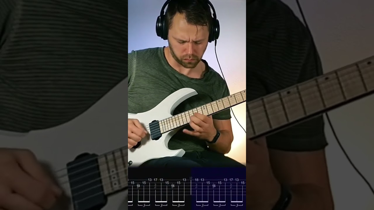 Melodic solo arpeggios #metal #metalcore #deliriumsdawn #modernmetal #shorts