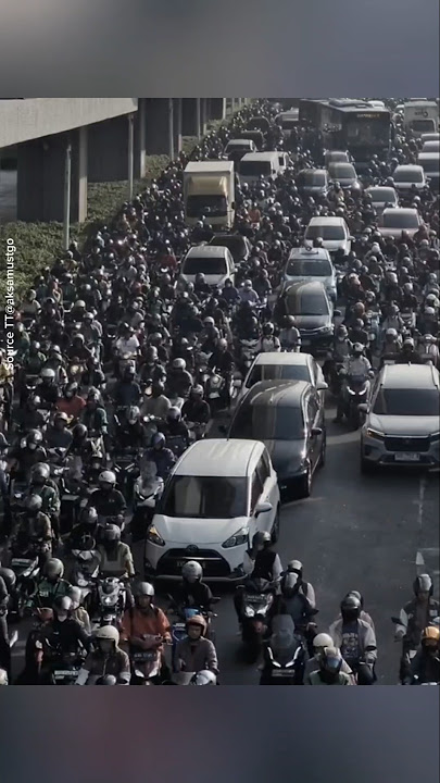 A Sea of Motorbikes 😳🏍️ #facts