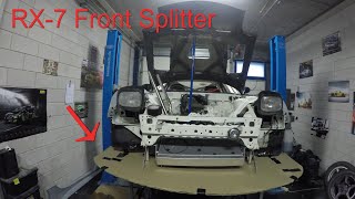 Zelf een front splitter maken voor mijn rx7, diy front splitter RX-7 FD3S turboloempia