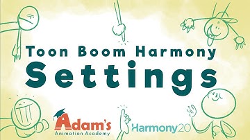 The correct settings for 2D animation in Toon Boom Harmony