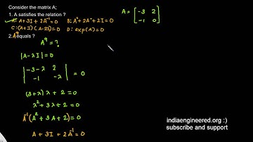 #13  Engineering Maths GATE Previous Paper Matrices