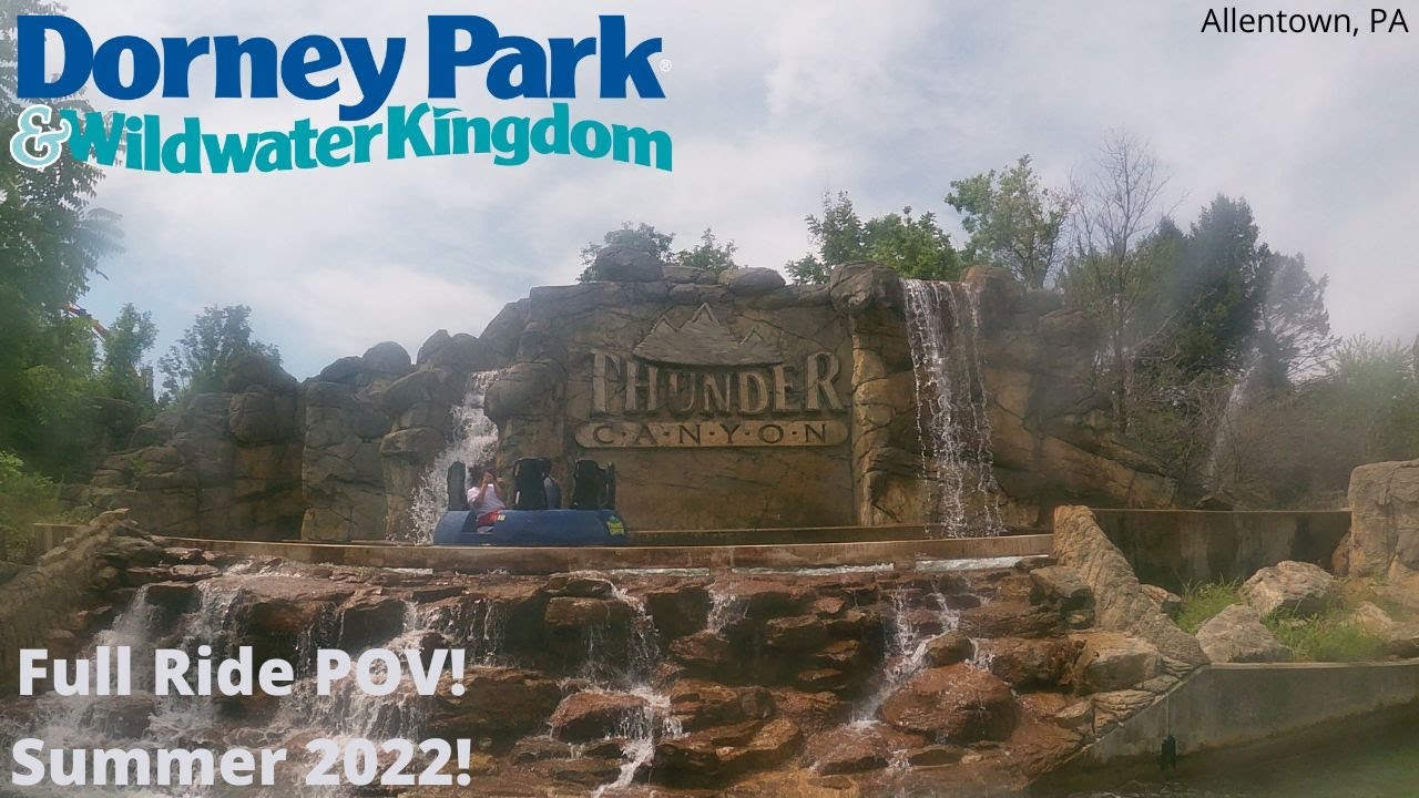 Thunder Canyon! Full Ride POV! Dorney Park & Wildwater Kingdom