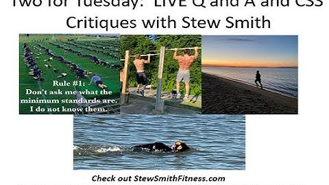 CSS and Treading Technique Assistance +Stew Smith Going Live (Q and A and CSS Critiques)