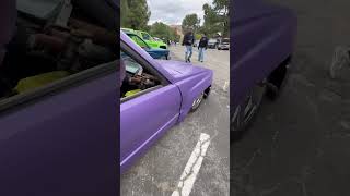 Toyota 4Runner slammed to the ground