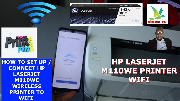 HP LaserJet M110w, M109w