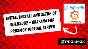 InfluxDB2 + Grafana Monitor Proxmox Virtual Server Easy Way