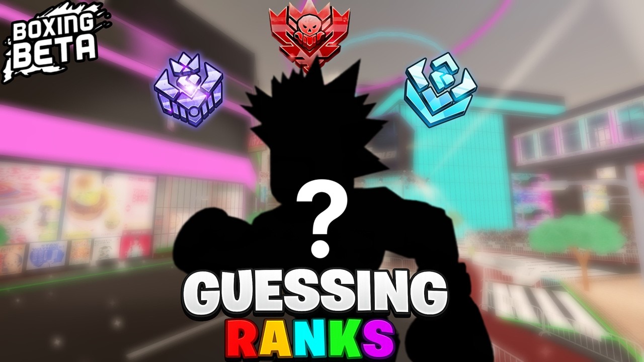 Guessing Your RANKS in Boxing Beta! (Roblox) - YouTube