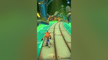 How to defeat Frosty Mini Robot in Sewer or Later on Crash Bandicoot: On the Run!