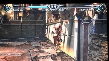 Scv - creation: Shinnok mkx vs Sub-Zero mkx