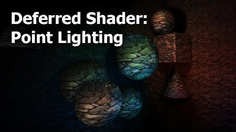 Manta 3D - Deferred Lighting, Shadows, & Displacement Mapping