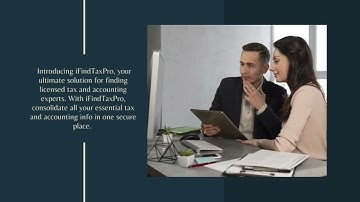 Stop Tax Pro Hunting! iFindTaxPro Connects You to the Perfect Match!