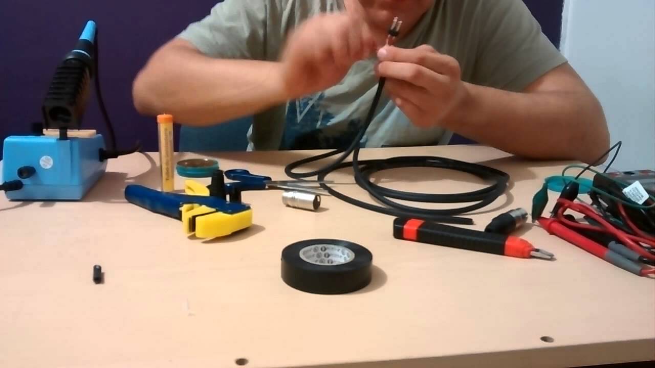 Como Hacer Un Cable Balanceado [ XLR o Cannon ] YouTube