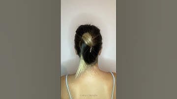 Claw Clip Hair Hack 🤩 #hairhacks #clawclip #shorts