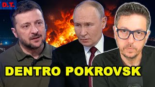 I RUSSI AVANZANO DENTRO IL CENTRO DI POKROVSK