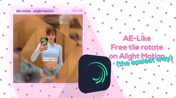 Centre TILE ROTATE - Alight Motion Tutorial 