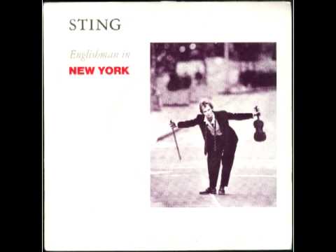 Песня englishman in new. Sting Englishman in New York. Sting Englishman in New York обложка. Englishman in New York Cover. Sting клип Englishmen.