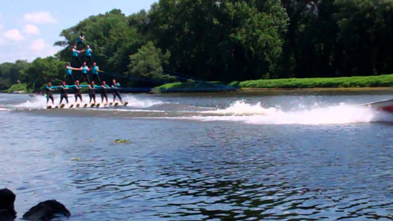 US waterski show team UltraGlide