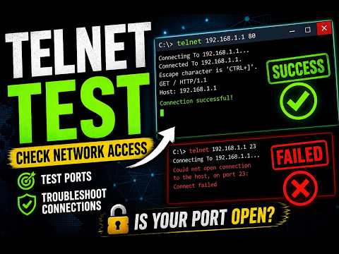 How to Test Network Access Using Telnet | Beginner to Advanced