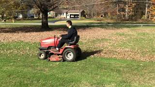 Leaf Removal 2020- “Don’t Throw Away Your Old Truck Bed Liner”