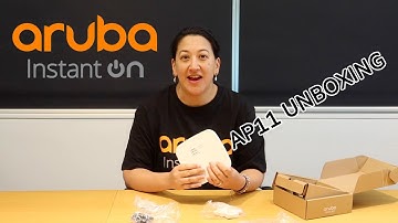 Aruba Instant On Access Points - AP11 Unboxing